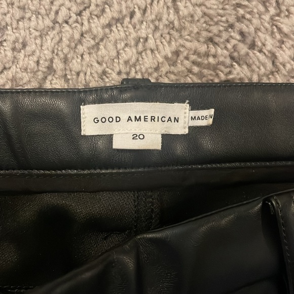 GOOD ICON FAUX LEATHER PANTS - Picture 3 of 3